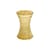 Tabouret Stone plastique jaune - Kartell