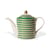 Chess Teapot ceramic green / 1.1 L - Pols Potten
