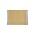 Teppich  textil gelb / Jute & Wolle - 50 x 70 cm - Hay