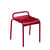 Sgabello Luxembourg metallo rosso / Alluminio - Fermob
