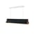 Sospensione Respiro LED metallo nero oro / L 90 cm - Alluminio - DCW éditions