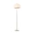 Stehleuchte Knit LED textil beige / Ø 45 x H 178 cm - Strick - Vibia