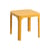 Table d'appoint Net jaune / 40 x 40 x H 40 cm - NARDI