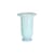 Vase Empire Medium verre bleu / Ø 14,5 x H 21 cm - Hay