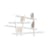 Bibliothèque Mikado Small bois blanc / L 185 x H 100 cm - Compagnie