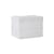 Blox Small Box plastic material transparent / 36 x 26 x H 28.5 cm - STUDIO ABOUT