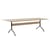 Bureau Pavilion AV24 bois naturel / 250 x 110 cm - &tradition