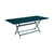 Klapptisch Caractère metall blau / 90 x 190 cm - für 8 bis 10 Personen - Fermob