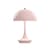 Lampe sans fil rechargeable Panthella 160 Metal / LED - Ø 16 cm / Pied & abat-jour métal - Louis Poulsen