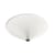 Applique Matin Flush Mount tissu blanc / Plafonnier - Large / Ø 50 cm - Hay
