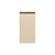 Poubelle salle de bain Sama métal beige / 5 litres - Ferm Living