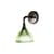 E' Wall light plastic material green / Polycarbonate 2.0 - Ferruccio Laviani, 2006 - Kartell