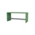 Banc Montsk bois vert / Rangement chaussures - L 100 cm - MONTANA
