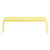 Banc Week-End métal jaune / Aluminium - L 156 cm - Petite Friture