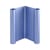 Candeliere Pair metallo blu / H 18 cm - Muuto