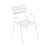Monceau Stackable bridge armchair metal white Metal - Fermob