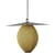 Suspension d'extérieur Satellite OUTDOOR Medium métal blanc beige / Ø 22 x H 31,5 cm - Réédition 1953 - Gubi