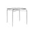Tavolo rotondo Petit Rond OUTDOOR metallo / Ø 90 cm - Frama 