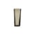 Vase Aalto glas grau / 7 x 7 x H 18 cm - Alvar Aalto, 1936 - Iittala