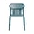 Chaise empilable Week-end métal bleu / Aluminium - Petite Friture