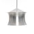 Unbeaten Waist LED Pendant metal silver / Ø 41.2 x H 33 cm - Tom Dixon