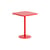 Table carrée Week-end / 60 x 60 cm - Aluminium - Petite Friture