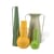 Vase Roman metall grün bunt / 4er Set - Metall (nur zu Dekorationszwecken) - Pols Potten