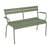 Banc avec dossier Luxembourg métal vert / 2 places - L 131 cm - Fermob