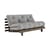 Canapé convertible Roots / L 160 cm - 3 positions / Structure marron - KARUP DESIGN
