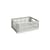 Cestino Colour Crate materiale plastico grigio Medio / 26,5 x 34,5 cm - Riciclato - Hay