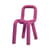 Gepolsterter Stuhl Bold textil rosa - Moustache