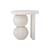Table d'appoint Tally / Ø 46 x H 46 cm - Résine effet pierre - Bloomingville