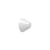 Applique Ono Flush plastique blanc / Plafonnier - Ø 20 cm - Hay
