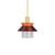 Suspension Romi / Ø 20  x H 22 cm - Plastique recyclé / Fabriqué en France - Warren & Laetitia