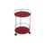 Carrello Guinguette metallo rosso / con ruote - Ø 40 x H 62 cm - Fermob
