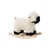 Gioco a dondolo Dolly tessuto bianco - Bloomingville