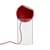 Lampe à poser Topan VP14 métal rouge / H 46 cm - Verner Panton, 1959 - &tradition