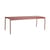 Table rectangulaire Palissade métal rouge / 220 x 90 cm - Hay