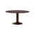 Table ronde Midst rouge / Ø 140 cm - Linoleum - Muuto