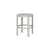Tabouret Doon métal gris / H 45 cm - NOO.MA
