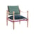 Fauteuil rembourré Twain tissu vert / Konstantin Grcic, 2024 - Magis
