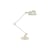 Lampe de table Signal SI333 métal blanc beige / 2 bras - H 60 cm - Design 1950 - Jieldé