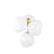Pendelleuchte Melt Chandelier Small plastikmaterial weiß / LED - Ø 98 x H 103 cm - Tom Dixon