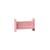 Regal Pli metall rosa / B 30 x T 15 cm - TIPTOE