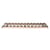 Rete a doghe  legno naturale / 90 x 200 cm - Ethnicraft