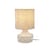Oya 02 Table lamp textile ceramic beige / Sandstone & fabric - Ø 25 x H 42 cm - Serax