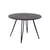 Table ronde Ariete marron métal / Ø 110 - Unopiu