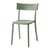 Chaise empilable Catwalk plastique vert / Recyclé - Finition mate soft touch - Kartell
