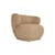 Gepolsterter Sessel Giulia textil gelb - NV GALLERY