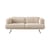 Divano destro Inland AV22 tessuto bianco / 2 posti - L 179 cm - &tradition